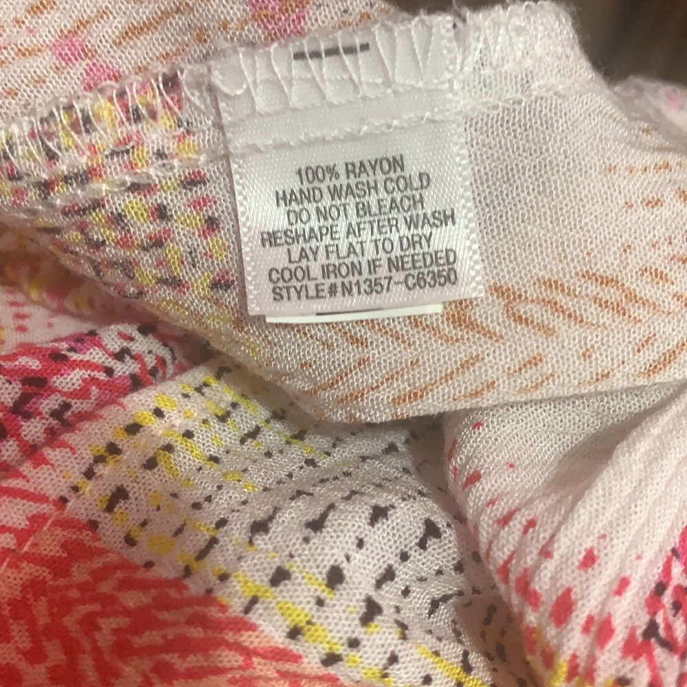 Nine Bird Patchwork Print Halter Top - image 7